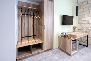 Dapur atau dapur kecil di EcoDor