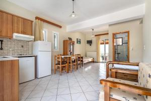 Kuchyň nebo kuchyňský kout v ubytování Daratos apartment 3