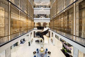 Waldorf Astoria Kuwait的休息区