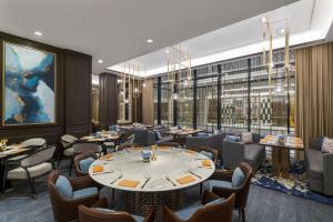 Waldorf Astoria Kuwait的休息区