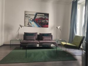 Posezení v ubytování Suite Prado
