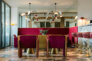 Posezení v ubytování Castor & Pollux Hotel