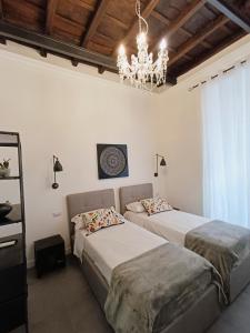 A bed or beds in a room at La tua casa a Piazza del Popolo