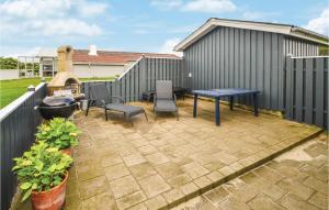 Patio nebo venkovní prostory v ubytování Holiday Home Højlandet Hjørring I