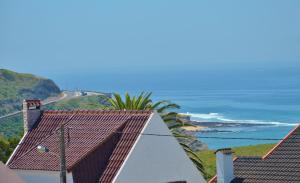 Uma vista do mar geral ou uma vista do mar a partir do hostel