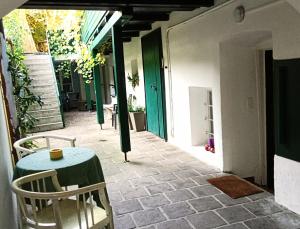 Patio nebo venkovní prostory v ubytování Apartment mit 1 Schlafzimmer in Altstadthaus