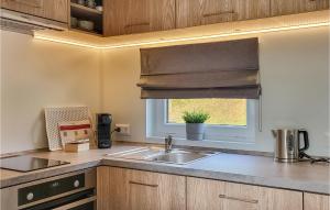 Köök või kööginurk majutusasutuses Wildkraeuterweg 14