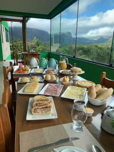 Comida in lodge ou em algum lugar perto
