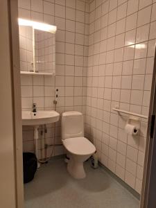 Koupelna v ubytování Apartment Matti, Villa Mainiemi