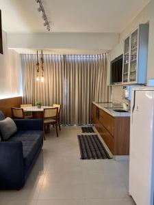 Køkken eller tekøkken på Refugio Caminho da Praia