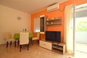 TV a/nebo společenská místnost v ubytování Apartments Cindric