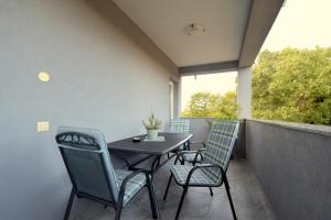 Balkón nebo terasa v ubytování Apartments Cindric