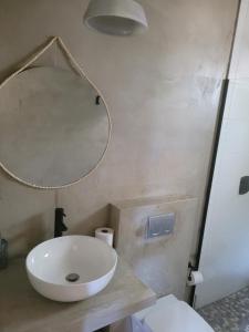 Vonios kambarys apgyvendinimo įstaigoje Luvlé Stay