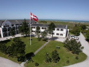 Landskap nær leilighetshotellet