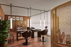 Posezení v ubytování Bvlgari Hotel Milano