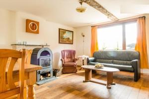 Posezení v ubytování Farm Stay Luythoeve