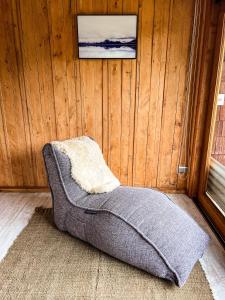 Зона вітальні в Peuma Lodge Patagonia
