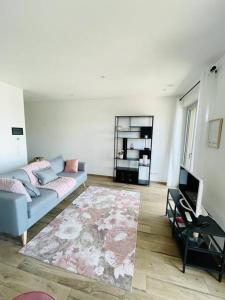 Posezení v ubytování Luxury 2 bedrooms with Parking&Terrace - CD5