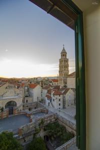 Výhľad na mesto Split alebo výhľad na mesto priamo z apartmánu