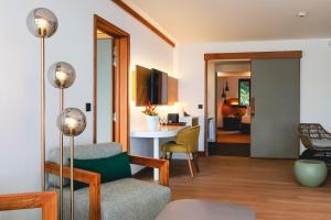 TV/Unterhaltungsangebot in der Unterkunft Le Tahiti by Pearl Resorts