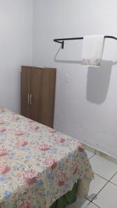 Katil atau katil-katil dalam bilik di Casa Aconchegante