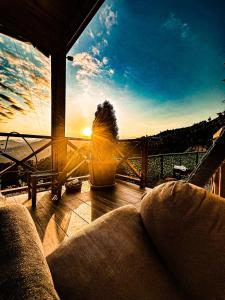 Příroda nedaleko luxury tent