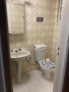 Koupelna v ubytování Suíte no Hotel Quitandinha