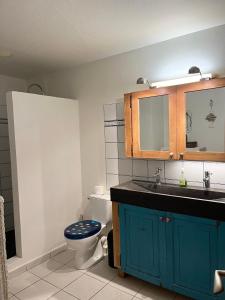 Koupelna v ubytování Villa CECILIA