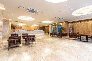 Vstupní hala nebo recepce v ubytování Hotel The Grang Seogwipo