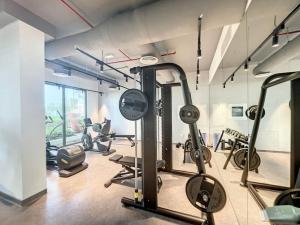 Fitness centrum a/nebo fitness zařízení v ubytování Le Pont - Vacationer