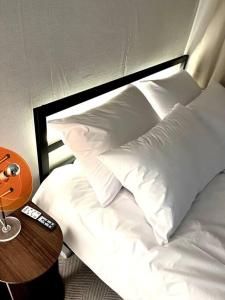 Hongdae Modern House客房内的一张或多张床位