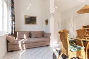 Ein Sitzbereich in der Unterkunft Villa Sirene 2-Raum Apartment, ca. 54 qm