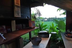 Zahrada ubytování Bali Beach Eco Villas Bali Batu Beach Hut