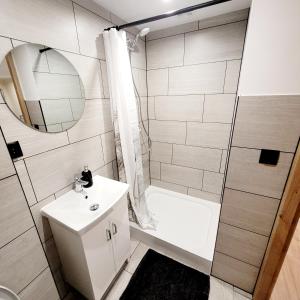 Koupelna v ubytování Pokoje Gościnne Baśniowy Dom Radków