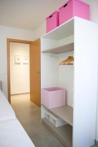 Posteľ alebo postele v izbe v ubytovaní SANTA SUSANNA Chic! Apartments by ALEGRIA