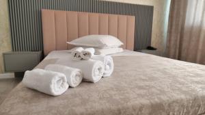 Postel nebo postele na pokoji v ubytování Hotel Parc