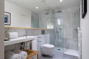 Koupelna v ubytování Aspasios City Oasis Apartments
