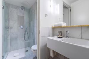 Koupelna v ubytování Aspasios City Oasis Apartments