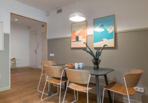 Posezení v ubytování Aspasios City Oasis Apartments