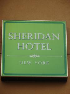 Certifikát, hodnocení, plakát nebo jiný dokument vystavený v ubytování Sheridan Hotel
