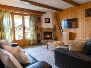 Μια τηλεόραση ή/και κέντρο ψυχαγωγίας στο Apartment Baroudeur B04 by Interhome