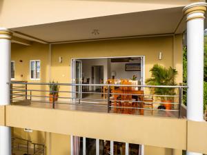 Balkón nebo terasa v ubytování Tropical Hideaway