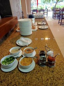 酒店内部或周边提供的食物