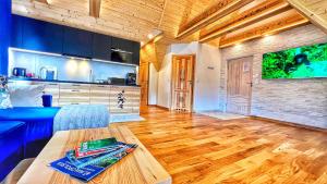 Kuchyňa alebo kuchynka v ubytovaní Apartament Podwika