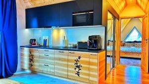 Kuchyňa alebo kuchynka v ubytovaní Apartament Podwika