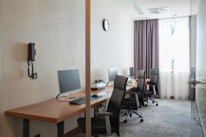 TV a/nebo společenská místnost v ubytování DoubleTree by Hilton Zagreb