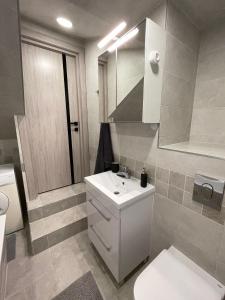 A bathroom at 16 Vokė Vista