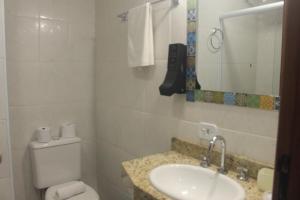 Koupelna v ubytování Casarão da Ducha hotel concept