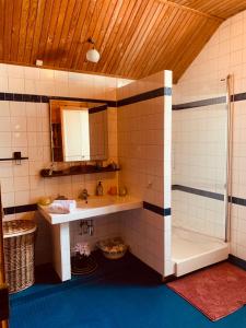 Ванна кімната в Maison de campagne