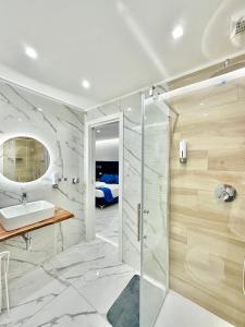 Koupelna v ubytování Oltremare